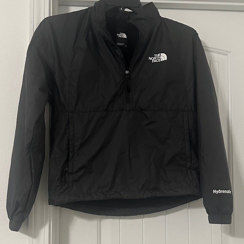 The North Face Hydrenaline Half-Zip Windbreaker Jacket – Black, Size S